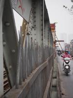 Eisenbahnbrücke in Hanoi