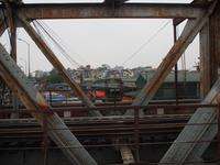 Eisenbahnbrücke in Hanoi