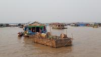 Schwimmendes Dorf auf dem Tonle Sap