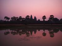 Sonnenaufgang in Angkor Wat