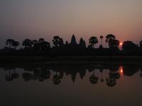 Sonnenaufgang in Angkor Wat
