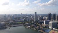 Aussicht vom Marina Bay Sands