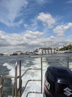 65. Überfahrt zum Kreuzfahrtschiff