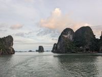 87. Sonnenuntergang auf dem Kreuzfahrtschiff