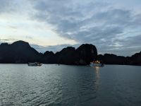 88. Sonnenuntergang auf dem Kreuzfahrtschiff