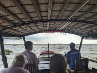 337. Fahrt mit dem Motorboot über Mekong