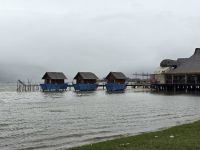 Rast auf der Fahrt nach Hue