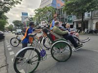 Rikschafahrt durch Hue