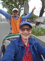 Rikschafahrer mit RBG