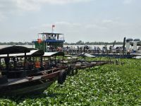 Fahrt auf dem Mekong