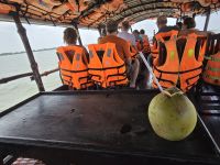 Fahrt auf dem Mekong