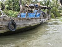 Fahrt auf dem Mekong
