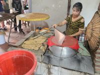 Herstellung von Reispapier