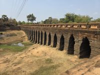 Naga Brücke in Kambodscha