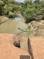 Naga Brücke in Kambodscha