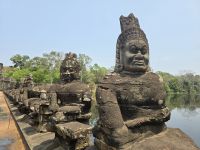 Dämonen zum Bayon Tempel