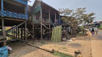 Stelzendorf am Lake Tonle Sap