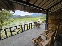 Aussicht auf die Reisfelder