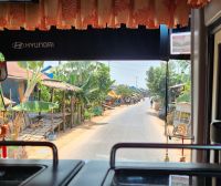 Busfahrt in Kambodscha