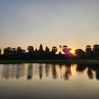 Angkor Wat Sonnenaufgang