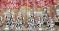 Buddha-Figuren aus Silber