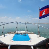 Speedbootfahrt nach Kambodscha