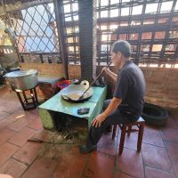 Kokosnuss - Fabrik, Herstellung von Süßigkeiten