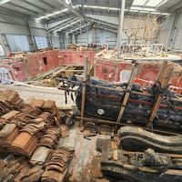 Hoi An - Restaurierungsarbeiten an der Japanischen Brücke