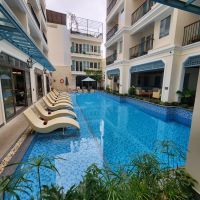 Unser Hotelpool in Hoi An