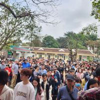 Anstehen am Ho Chi Minh - Mauseleum