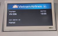 Flug von Frankfurt nach Hanoi