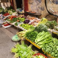 Straßenverkauf in Hanoi
