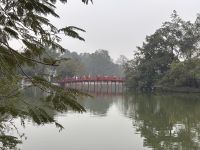 Hanoi, Brücke zum Den Ngoc Son