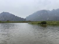 Ninh Binh, Boot fahren, trockene Ha Long Bucht