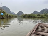Ninh Binh, Boot fahren, trockene Ha Long Bucht