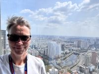 View, Skye Tower, Ho Chi Minh Stadt, mit RB Sabine