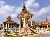 Hof vor der Silberpagode, Phnom Penh
