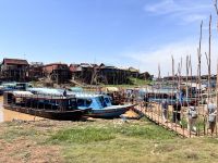 Kampong Khleang, am Tonle Sap See