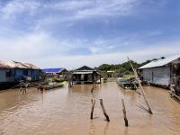 Bootstour zum Tonle Sap See, Schwimmendes Dorf