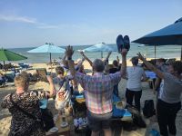 Badespaß am Strand von Hoi An