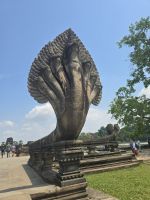 Eingang Angkor Wat, bei Nokor Thum