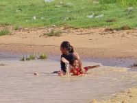Kinderspaß am Tonle Sap 