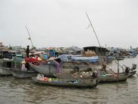 Mekong Delta - Schwimmender Markt