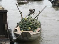 Mekong Delta - Schwimmender Markt