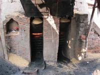 Ziegelei im Mekong Delta