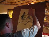 Abendessen im Art Cafe