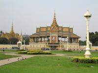 Phnom Penh - im Königspalast