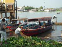 Bootsfahrt Chau Doc zum Cham-Dorf - Fischzucht (1)