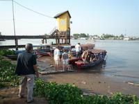 Bootsfahrt Chau Doc zum Cham-Dorf - Fischzucht (3)