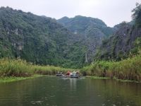 Ninh Binh  (Bootsfahrt in der Trockenen Halong-Bucht)